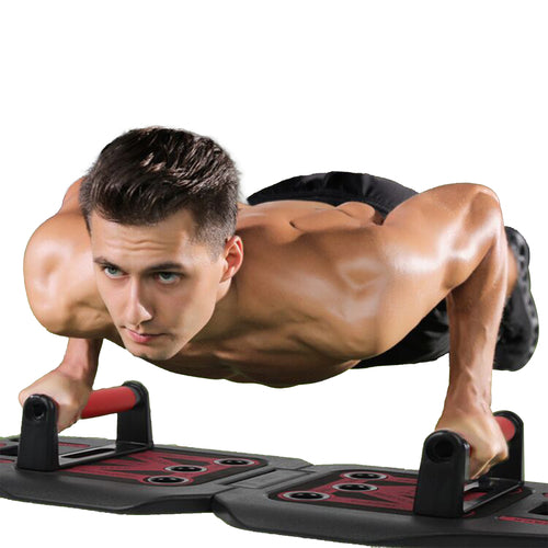 Push Up Rack Board System Fitness Workout Train Gym Exercise