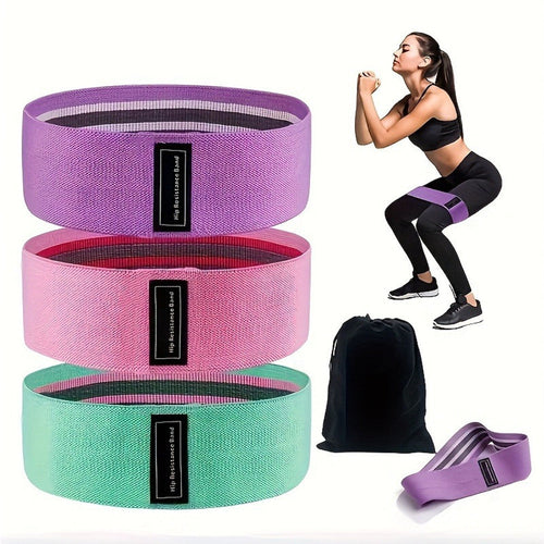 3 Resistance Exercise Loop Bands
